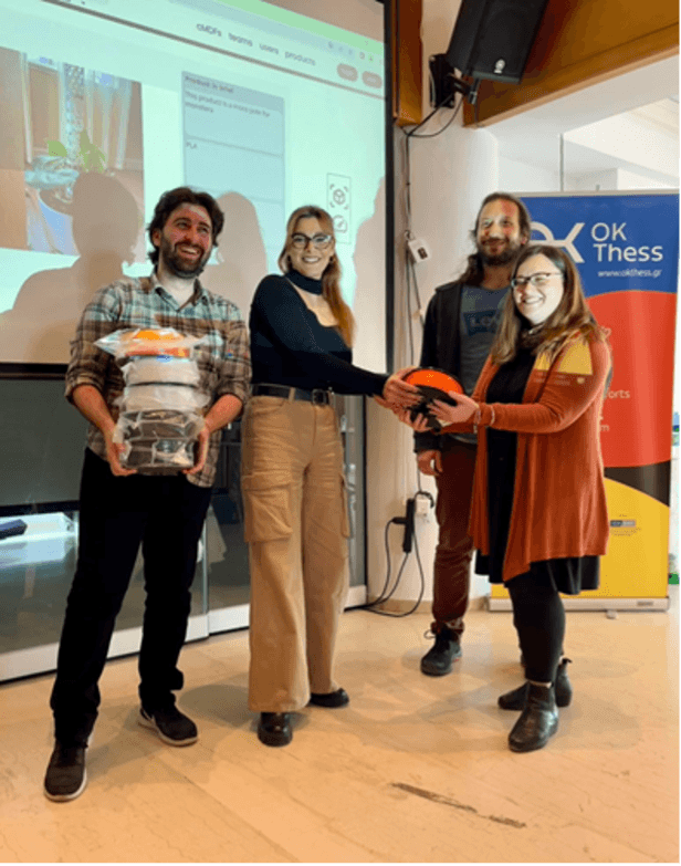 Greek winner of the iPRODUCE Hackathon – Afroditi Panidou